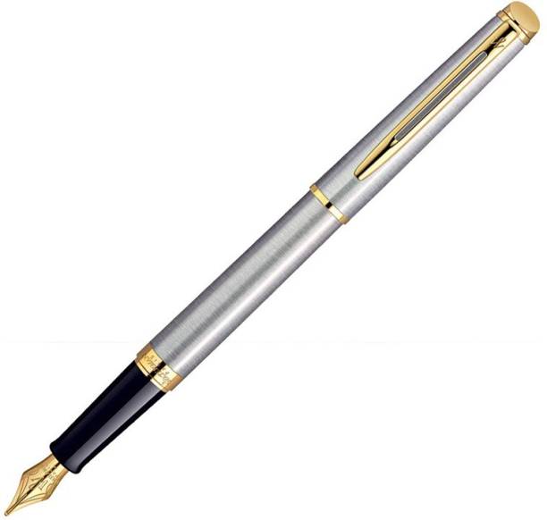 Waterman HEMISPHERE STAINLESS STEEL GT FP (Fine Nib) Fountain Pen