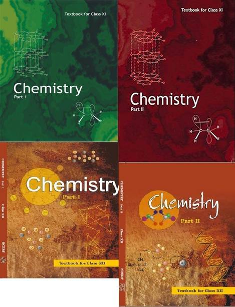 Ncert Chemistry Class 11&12 Set Of 4 Books Paperback, NCERT New