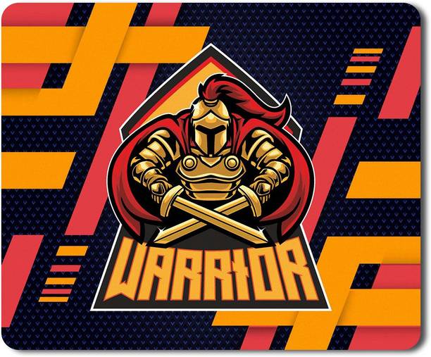 Flair Print Visibee Warrior Designer Gaming Non-Slip Rubber Base Mouse Pad for Laptop/Computer (23 cm x 19 cm) MP325 Mousepad