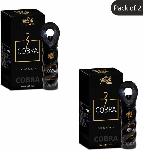 ST-JOHN Cobra Parfum 50ml (pack of 2) Eau de Parfum  -  100 ml