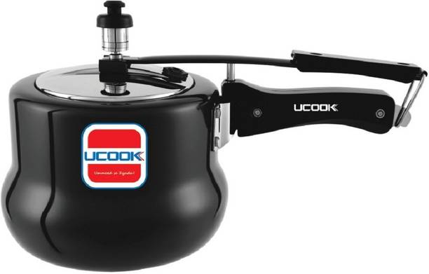 UCOOK Big Belly Duo 3 L Inner Lid Induction Bottom Pressure Cooker