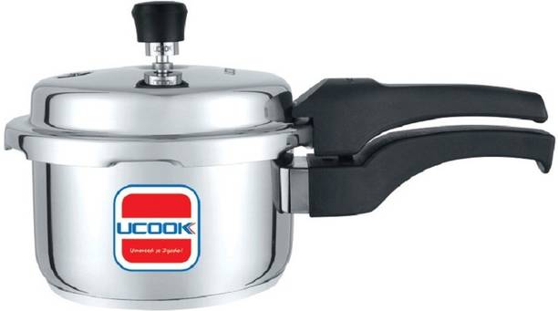 UCOOK Sandwich Bottom 1.5 L Outer Lid Induction Bottom Pressure Cooker