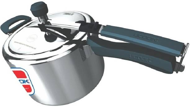 UCOOK CIBO X1 Plus Aluminium 5 L Inner Lid Induction Bottom Pressure Cooker