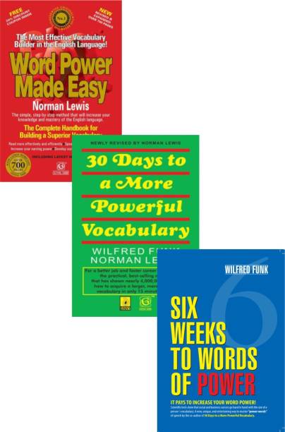 Word Power Made Easy + 30 Days To More Powerful Vocabulary + Six Weeks To Words Of Power (Set Of 3 Books)