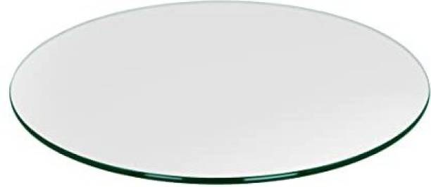windowera Transparent Glass Sheet for Glass Painting, Craft and DIY Project, Size: 10"inch ROUND, 3mm Thickness Pack of 1 pcs 10 inch Acrylic Sheet