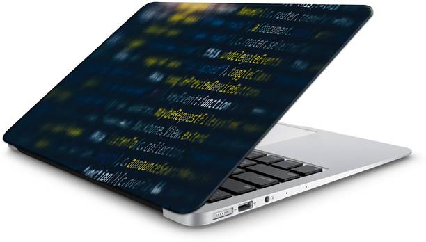 Yuckquee Programming/Coding Laptop Skin for HP,Asus,Acer,Dell,Apple printed on 3M Vinyl, HD,Laminated, Scratchproof,Laptop Skin/Sticker/Vinyl for 14.1, 14.4, 15.1, 15.6 inches P-24 Vinyl Laptop Decal 15.6