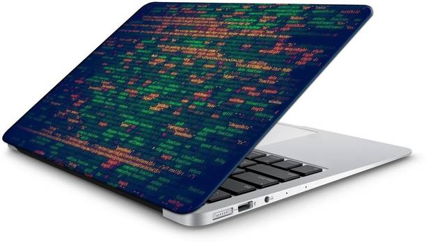 Yuckquee Programming/Coding Laptop Skin for HP,Asus,Acer,Dell,Apple printed on 3M Vinyl, HD,Laminated, Scratchproof,Laptop Skin/Sticker/Vinyl for 14.1, 14.4, 15.1, 15.6 inches P-48 Vinyl Reusable Laptop Skin Compatible for 15.6 inch