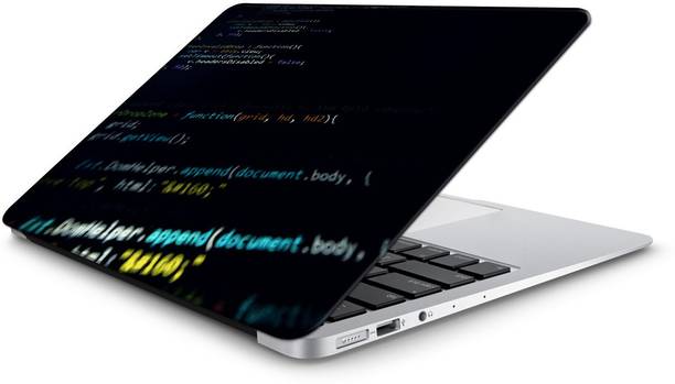 Yuckquee Programming/Coding Laptop Skin for HP,Asus,Acer,Dell,Apple printed on 3M Vinyl, HD,Laminated, Scratchproof,Laptop Skin/Sticker/Vinyl for 14.1, 14.4, 15.1, 15.6 inches P-8 Vinyl Laptop Decal 15.6