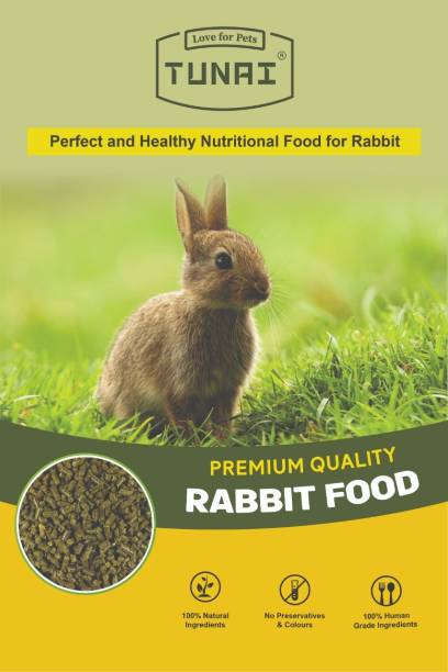 TUNAI NATURAL PREMIUM QUALITY HEALTHY NUTRITIONAL 0.95 kg Dry Adult, New Born, Senior, Young Rabbit Food