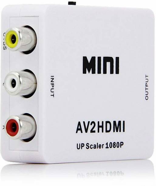 microware  TV-out Cable MINI AV2HDMI UP SCALER 1080P HD Video Converter