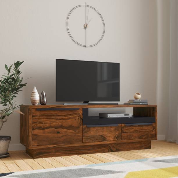 Induscraft Sheesham Wood Solid Wood TV Entertainment Unit
