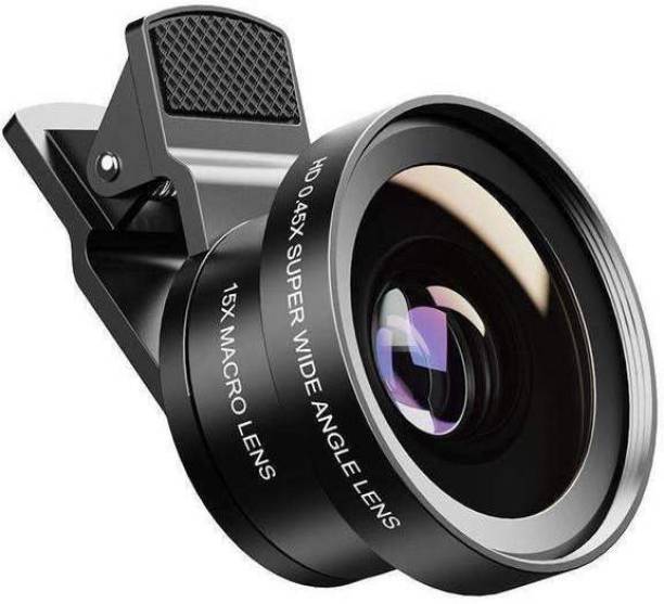 Hooter 0.45 X Phone Lens For Mobile & Camera (Super WIde Angle + Macro Lens Mobile Phone Lens