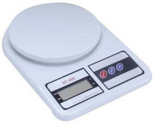 HEAREAL HEALTH CARE Multipurpose Electronic Kitchen Digital Weighing Scale for Food Weighing Scale, Fruits, Vegetables, Products Electric Weight Machine 10 KG Weighing Scale (White) Weighing Scale