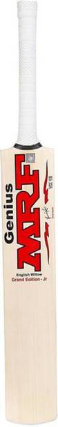 MRF (SIZE-6) genius grand virat kohli signed Poplar Willow Cricket  Bat For 15+ Yrs
