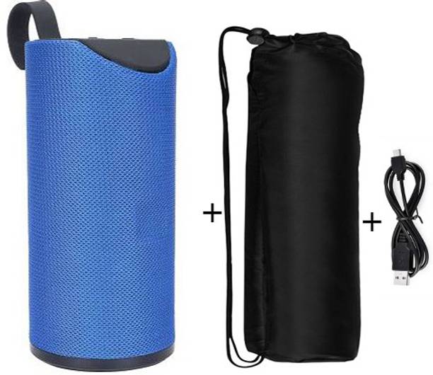POZUB Trendy Best Buy PUZB-TG113 SPEAKER WITH CARING BAG CASE COVER For DUST PROTECTING High Sound Bluetooth Speaker Multi function Crystal Clear sound premium Super deep Bass Splashproof Wireless Bluetooth Speaker Soundbar thunder Sound Box mini Home theatre DJ Multimedia with TF CARD/FM/USB DRIVE & AUX SUPPORTED IDEAL FOR CAR/LAPTOP/HOME AUDIO/GAMING SPEAKER/indoor/outdoor mini sub-woofer Portable Audio Player, Mobile Phone 10 W Bluetooth Gaming Speaker