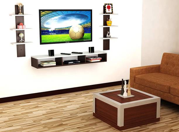 ANIKAA Crystal Engineered Wood TV Entertainment Unit