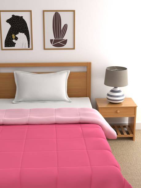 Raymond Home Solid Single Quilt for  Mild Winter