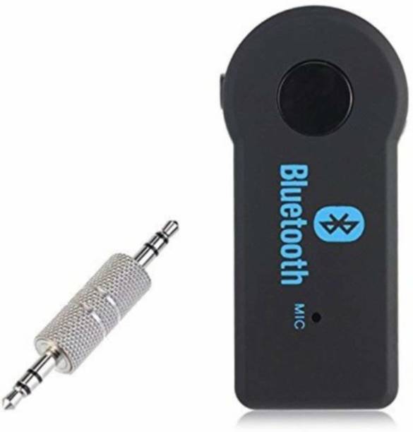 GO SHOPS v4.1 Car Bluetooth Device with FM Transmitter, Audio Receiver, 3.5mm Connector