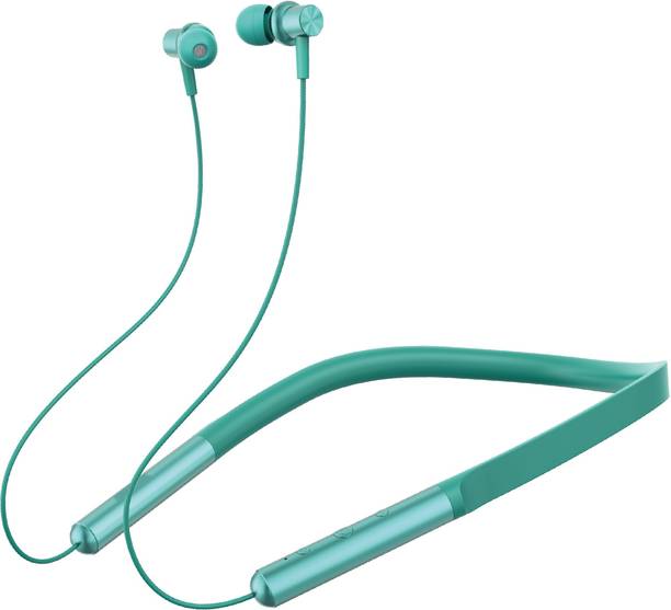 Grostar Neckband wireless headphones with 36 hours Play Time TEAL GREEN (MP3 PLAYER) 64 GB MP3 Player