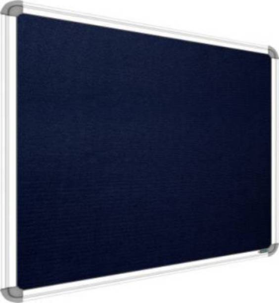 SRIRATNA 2 X 3 Feets Size Blue Premium Material Notice Board/Bulletin Board/Pin-up Display Board for Office, School and Home Notice Board (Blue 2X3 FEET) Notice Board