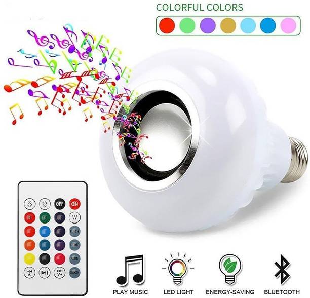 VOLTSY Smart Multicolor LED Bulb with Bluetooth Speaker for Music and Light. A1 Smart Bulb