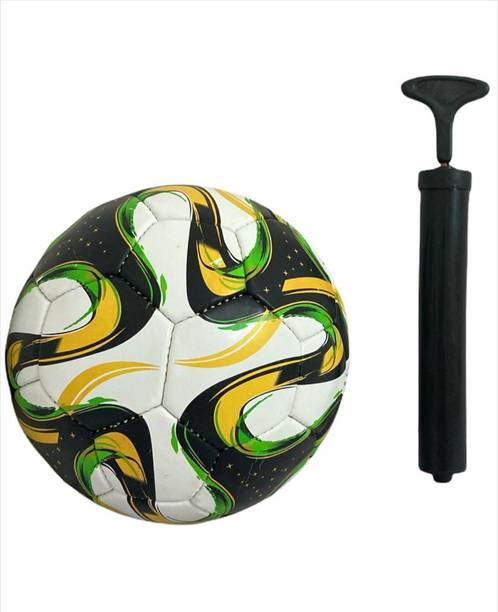JOJOMART COMBO BRAZUCZ FOOTBALL WITH AIRPUMP Football - Size: 5