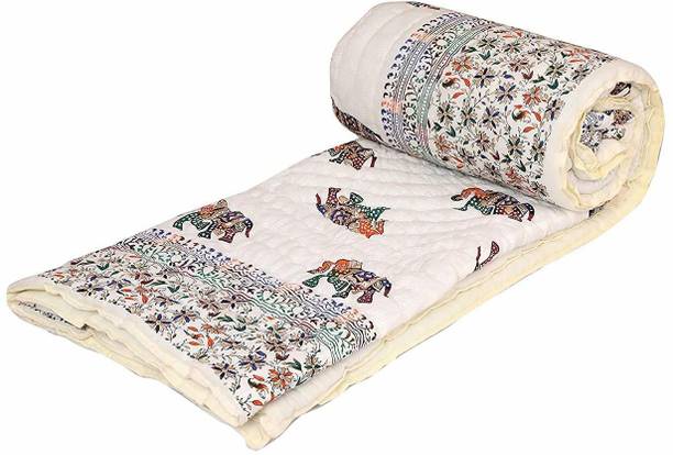 SVT Floral King Quilt for  Mild Winter