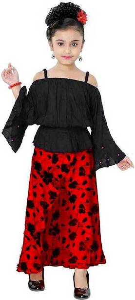 Fellamo Girls Maxi/Full Length Casual Dress
