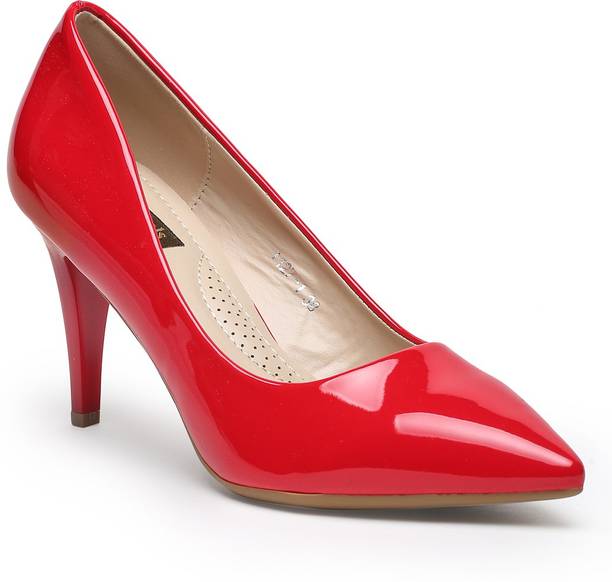 Price History of flat n heels Women Red Heels from Flipkart 2 132870846