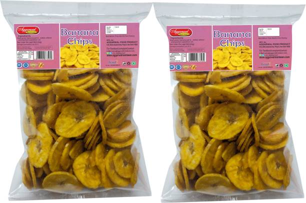 aggarwalnamkeen Banana Chips | Kela chips Pack of 300gm Chips