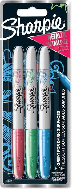 Sharpie Opaque Metallic Fine tip Permanent Markers