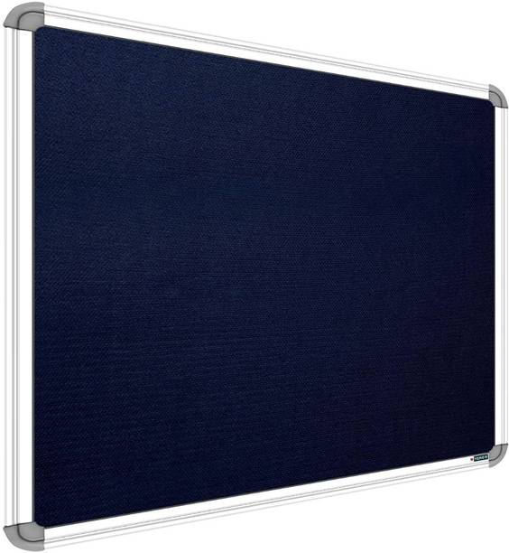 SRIRATNA 2 X 3 Feet Blue Premium Material Notice Board, Bulletin Board, Pin-up Display Board for Office, School and Home, Notice Board Notice Board