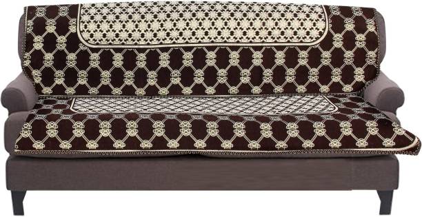 Nendle Cotton Abstract Sofa Cover