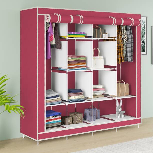 CONTINENTAL Polyester Collapsible Wardrobe