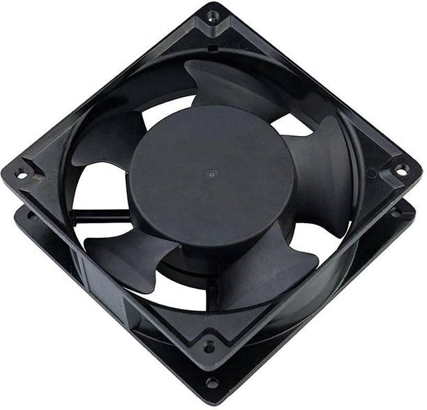 Sonii AC Axial Cooling Blower Exhaust Rotary Fan, for The Room,Office Kitchen,Black-Small Size Approx 4 inch 120 mm Exhaust Fan