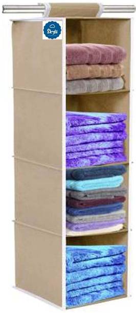 Skylii 4 Section Closet Organizer - Hanging Shelves Closet Organizer Closet Organizer