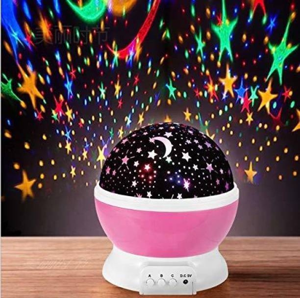 V S Enterprise Dream Rotating Color Changing Projection Lamp | Techomania Projector Lamp Night Lamp
