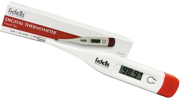 Fidelis Healthcare Digital Thermometer, One Touch Operation, Fever Temperature for Kids and Adult | 1 Year Warranty, DTM-103 Baby Thermometer