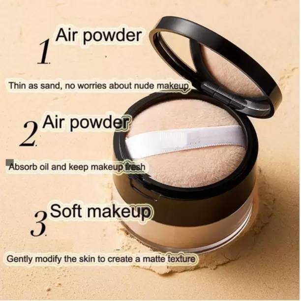 tanvi27 Professional Waterproof Loose Face Powder For All Type Of Makeup Compact