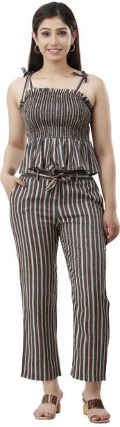 ART OF CLOTHING Striped Women Jumpsuit