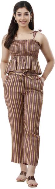 ART OF CLOTHING Striped Women Jumpsuit