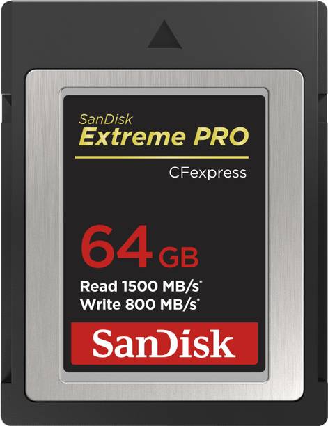 SanDisk Extreme Pro 64 GB Type B UHS Class 3 1500 MB/s  Memory Card