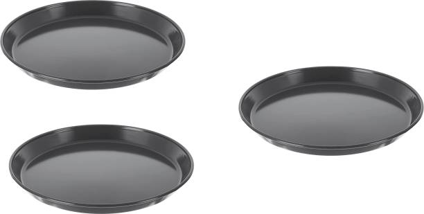 AASTIK SALES ROUND CAKE AND PIZZA BAKING TRAY (PACK OF 3) Baking Pan