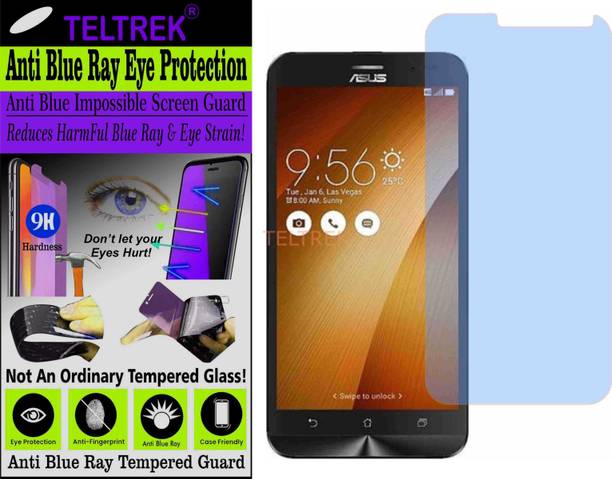 TELTREK Tempered Glass Guard for ASUS ZENFONE GO (Impossible UV AntiBlue Light)