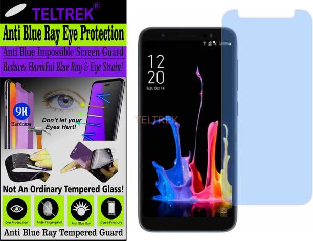 TELTREK Tempered Glass Guard for ASUS ZENFONE LITE (L1) (Impossible UV AntiBlue Light)
