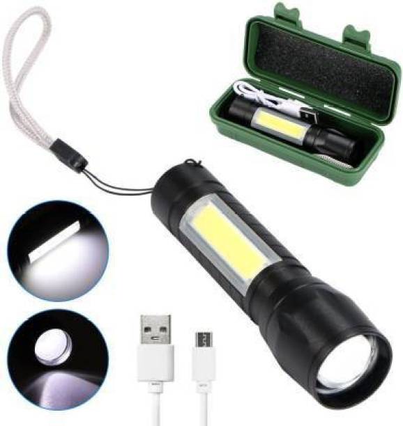 uniq shopee Torch Light , Mini Rechargeable Torch, Emergency , Light Torch Torch