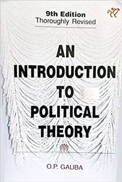 AN INTRODUCTION TO POLITICAL THEORY 9th Edition