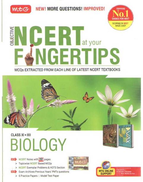 Objective Ncert At Your Fingertips (Class Xi & Xii) Biology