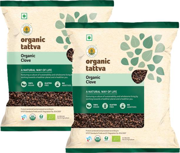 Organic Tattva ,Cloves (Laung) Whole / Sabut 50g Each