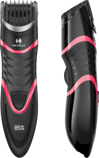 HAVELLS Digital & USB Quick Charge BT9009 Zoom Wheel Trimmer Trimmer 120 min Runtime 20 Length Settings